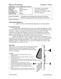 Teacher Notes and Student Worksheets