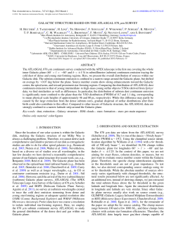 GALACTIC STRUCTURE BASED ON THE ATLASGAL 870 &mu;m