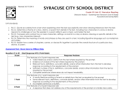 The Syracuse City School District
