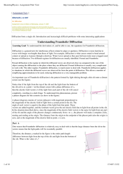 MasteringPhysics: Assignment Print View
