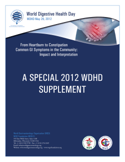 a special 2012 wdhd supplement