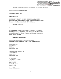 Supreme Court - New Mexico Compilation Commission