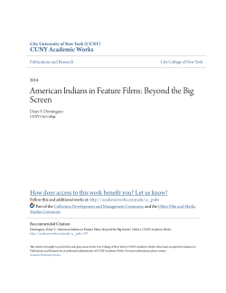 American Indians in Feature Films