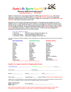 Justin`s Jr. Sports Gym LLC