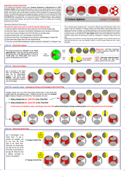 2 Colors Sphere Level 1-Tutorial