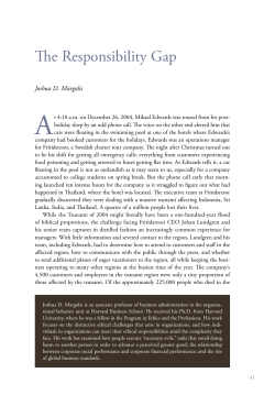 The Responsibility Gap - people.hbs.edu