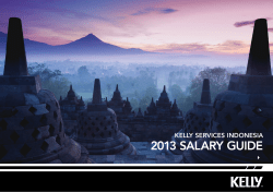 2013 salary guide - Kelly Services Indonesia
