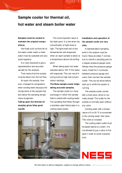 NESS sample cooler V02-02-en