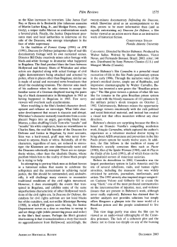 Film Reviews 1575 as the Klan increases its terrorism. Like James