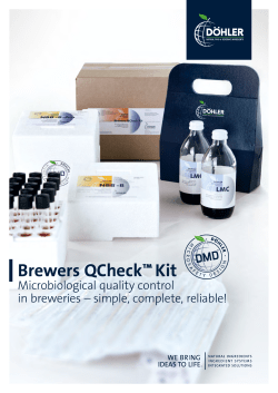 Brewers QCheck™Kit