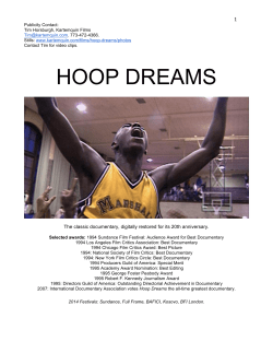 hoop dreams - Kartemquin Films