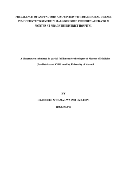 prevalence of and factors associated with