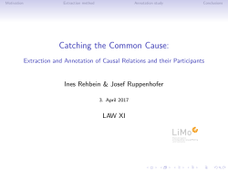 Catching the Common Cause:
