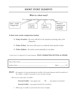 short story elements