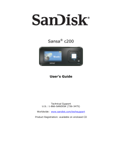Sansa&reg; c200