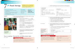 Sample Unit - Pearson ELT