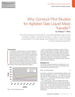 Why Conduct Pilot Studies for Agitated Gas-Liquid Mass