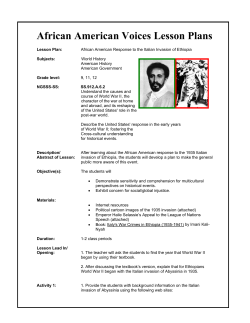 African American Voices Lesson Plans