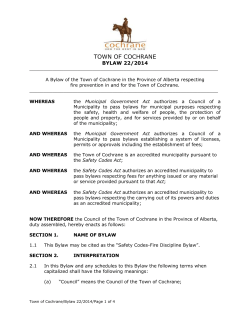 Safety Codes-Fire Discipline 22-2014