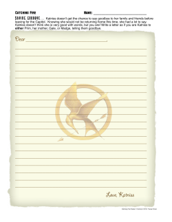 Love, Katniss - SpartanTechnology