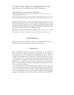 An Algorithmic Approach to Fundamental Groups and Covers of