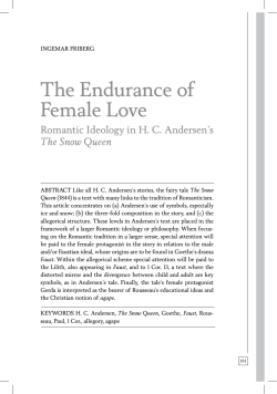The Endurance of Female Love