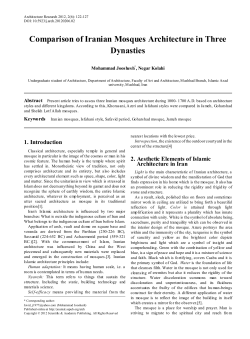 Iranian mosques, Isfahani style, Safavid period, Goharshad mosque