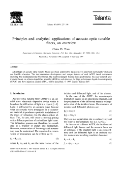 Talanta - Marquette University