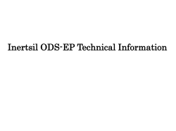 Inertsil ODS-EP - GL Sciences, Inc., USA