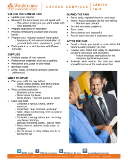 How to Navigate a Career Fair