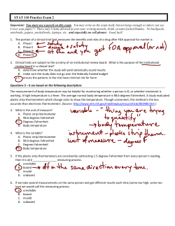 F14 STAT 110 Exam 2 Practice SOLUTIONS.jnt