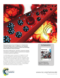 Doxorubicin loaded dual pH- and thermo