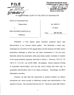 opinion - Washington Courts