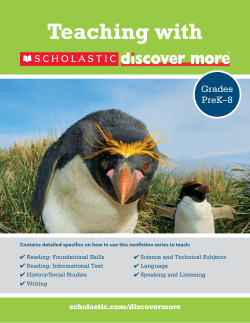 Teaching with Scholastic Discover More
