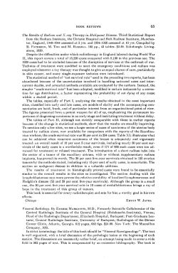 The Results of Radium and X-ray Therapy in Malignanl Disease