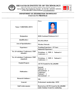 Ms.V.Brindha Devi - Information Technology