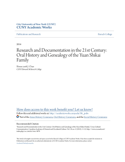 - CUNY Academic Works