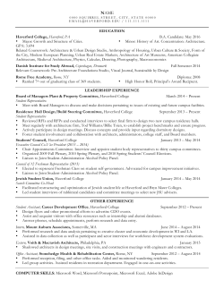 Sample 5 - Haverford College