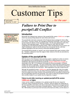 Failure to Print Due to pscript5.dll Conflict
