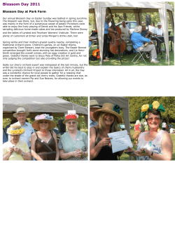 Archive 2011 - Park Farm Community Orchard Group, Lynsted
