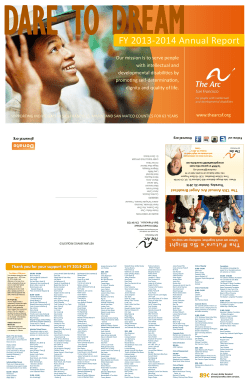 FY2013-2014 Annual Report