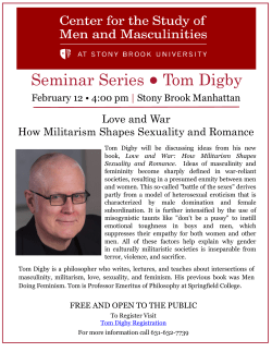 Seminar Series Tom Digby