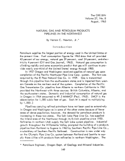 The ORE BIN - Oregon Department of Geology and Mineral Industries