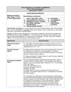 BOARD MEETING MINUTES Board Members Attendance