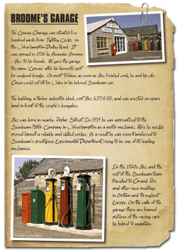 broome`s garage - Black Country Living Museum
