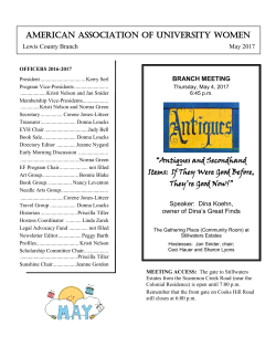 most recent newsletter