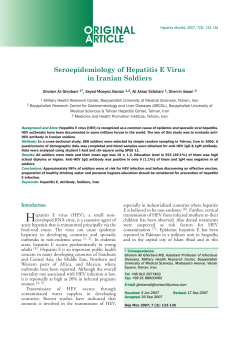 Full Text  - Hepatitis Monthly