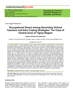 Full TEXT PDF - Academic Research Journals