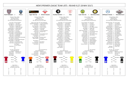 Men`s Capital Premier League