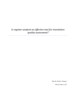 Is register analysis an effective tool for translation